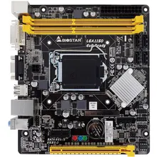 Подержанные оригинальная для Biostar B85 H81MDV5 LGA 1150 DDR3 Материнская Плата mini itx