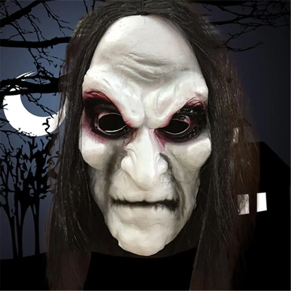Хэллоуин Зомби взрослых нетоксичный ПВХ маска призрак Фестиваль ужасов страшные противные полный костюм маска для лица вечерние косплей реквизит