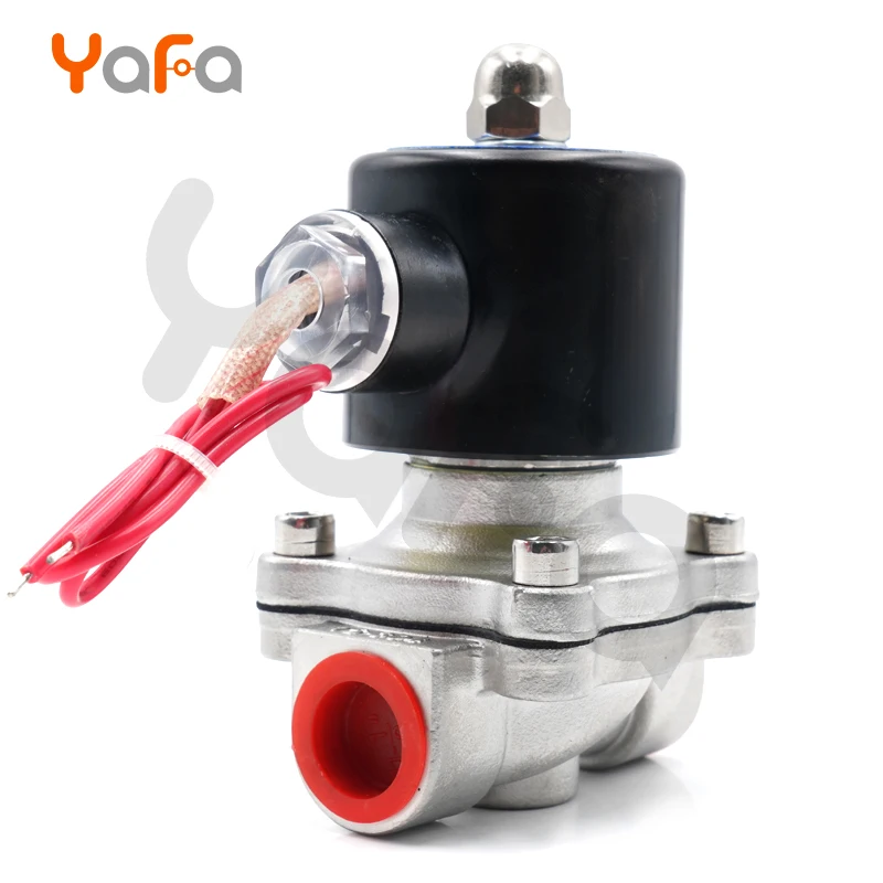 

AC 220V,DC 12V 24V Normally closed, solenoid valve, 304 stainless steel, water valves,DN10 DN15 DN20 DN25 DN32 DN40 DN50