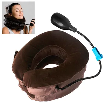 

Inflatable Air Cervical Neck Traction Soft Brace Device Messager Unit MSU99