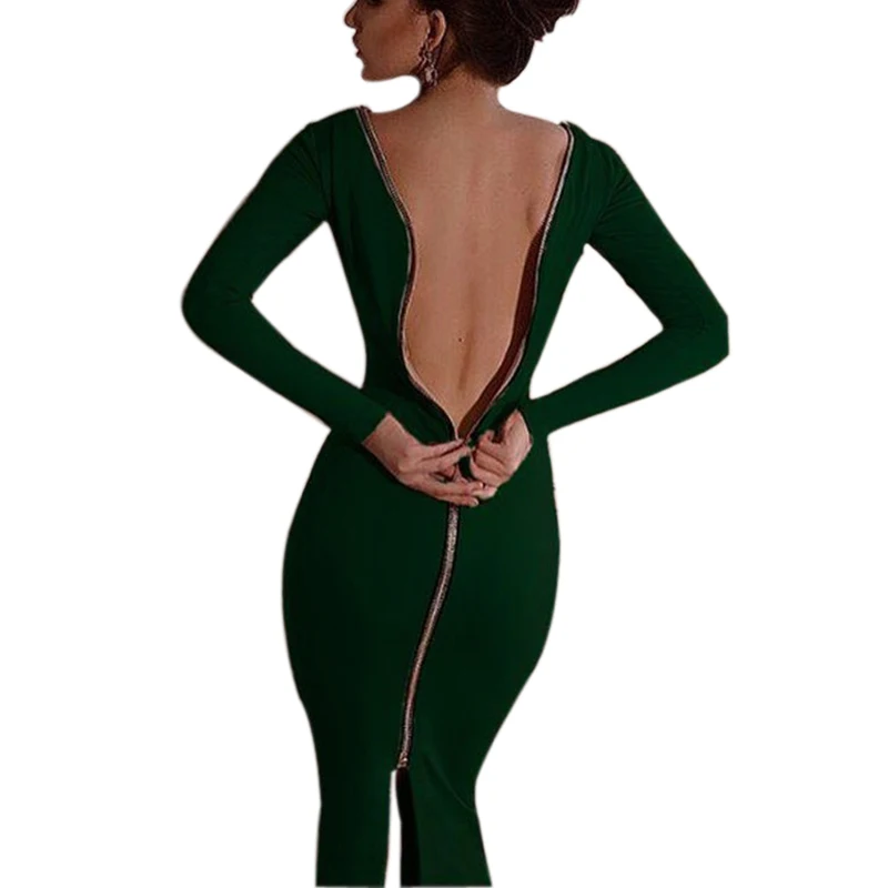 jieGorge Dresses for Women UK Elegant Women Dresses Casual Wonen O Neck Manches Long Sleeve Robe Female Retro Elegant Party Culb Dress