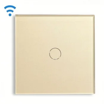 

Bseed Wireless Touch Light Switch 1 Gang 2 Way Touch Dimmer With Remote Control Gold Touch Switch Dimmer Eu Uk Us Au