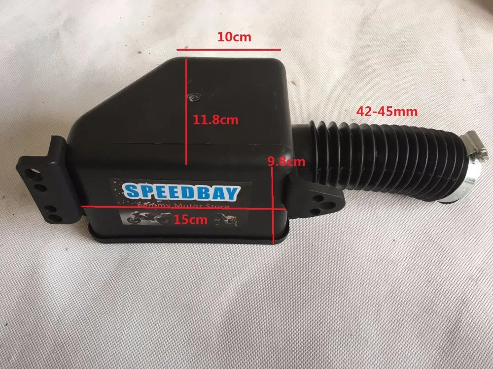 Модификация большой поток GY6 125 152QMI 157QMJ скутер мотоцикл выхлопной воздушный фильтр коробка в сборе