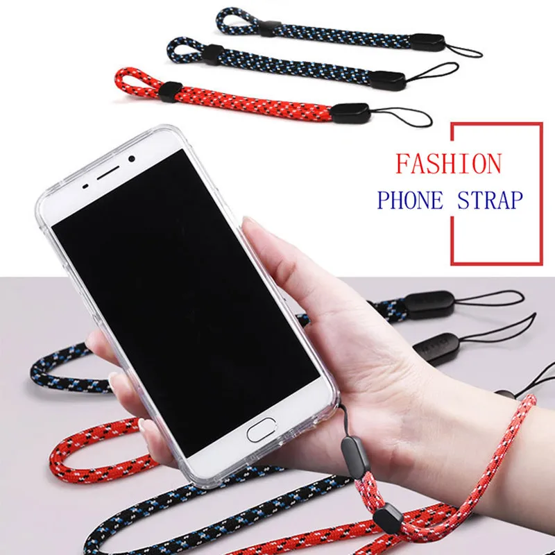 

SIANCS Adjustable Wrist Straps Mobile Phone Lanyard Fashion Phone Decoration For iPhone 8 7 6 6s Samsung keys U disk