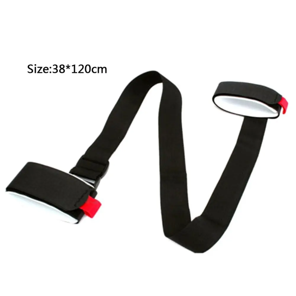 Adjustable Skiing Pole Shoulder Hand Carrier Lash Handle Straps Porter Hook Loop Protecting Black Nylon Ski Handle Strap Bags Adjustable Skiing Pole Shoulder Hand Carrier Lash Handle Straps Porter Hook Loop Protecting Black Nylon Ski Handle Strap Bags