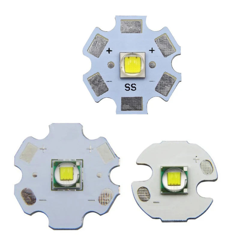 

2PCS 5W 10W LED Heat Sink Aluminum Base Plate PCB Board Substrate 20mm 16mmUDI DIY LED Parts for LED Flashlight Headlamp
