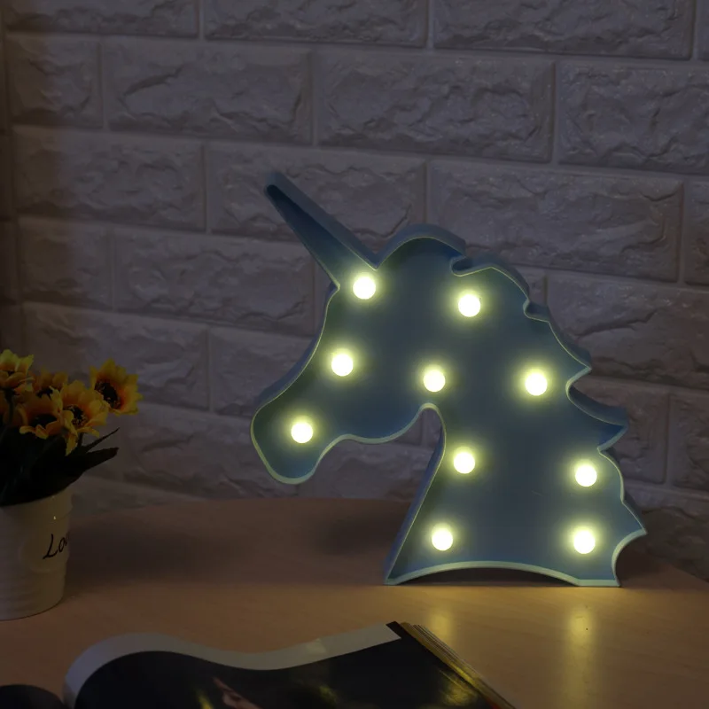 Luzes da Noite decorativo 3d sinal marquise luzes Geração de Energia : Mudar