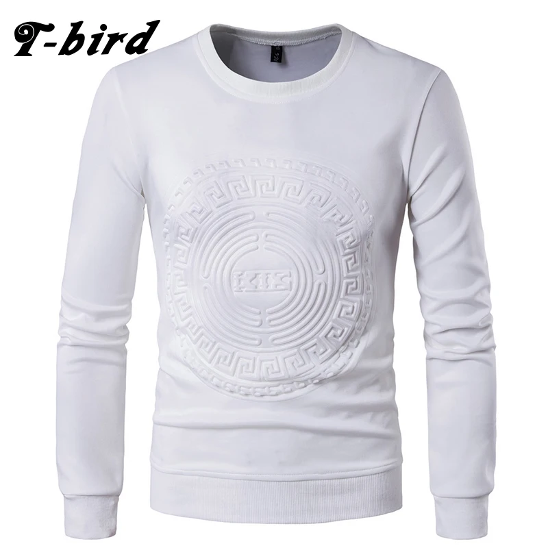 T Bird Sweatshirts Men 2017 Brand Hoodie 3D Printing Fashion O Nekc Hip Hop Male Pullover