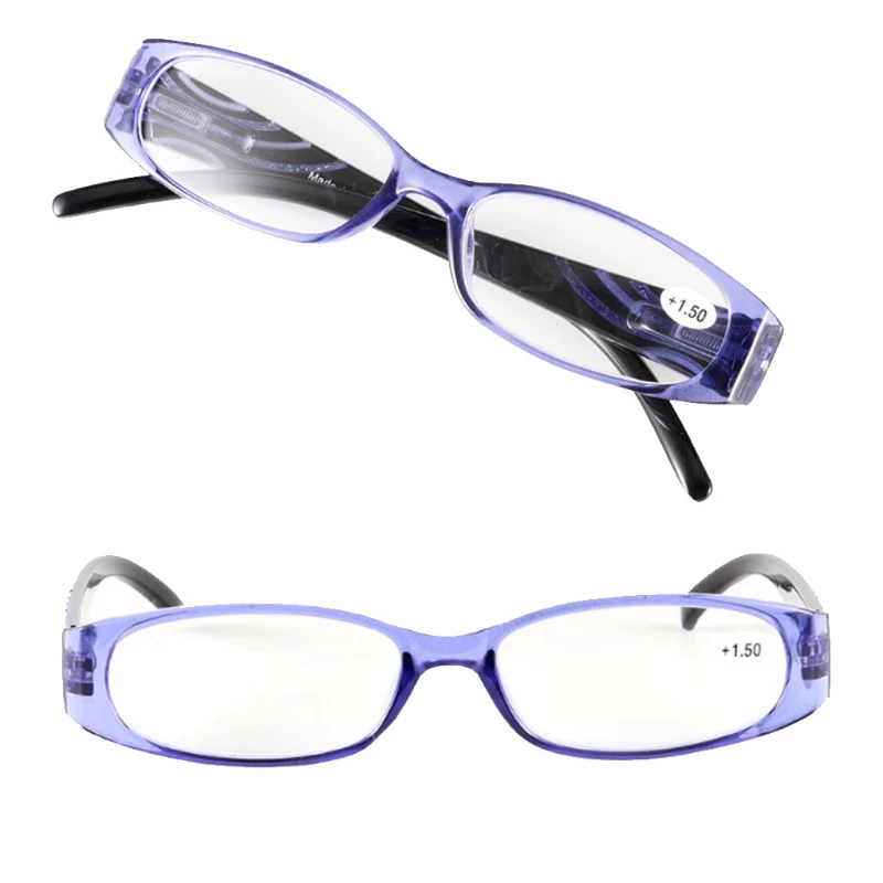 Прочные очки для чтения+ 1,0~+ 3,5 унисекс небьющиеся полимерные очки для пресбиопии очки для чтения с сумкой