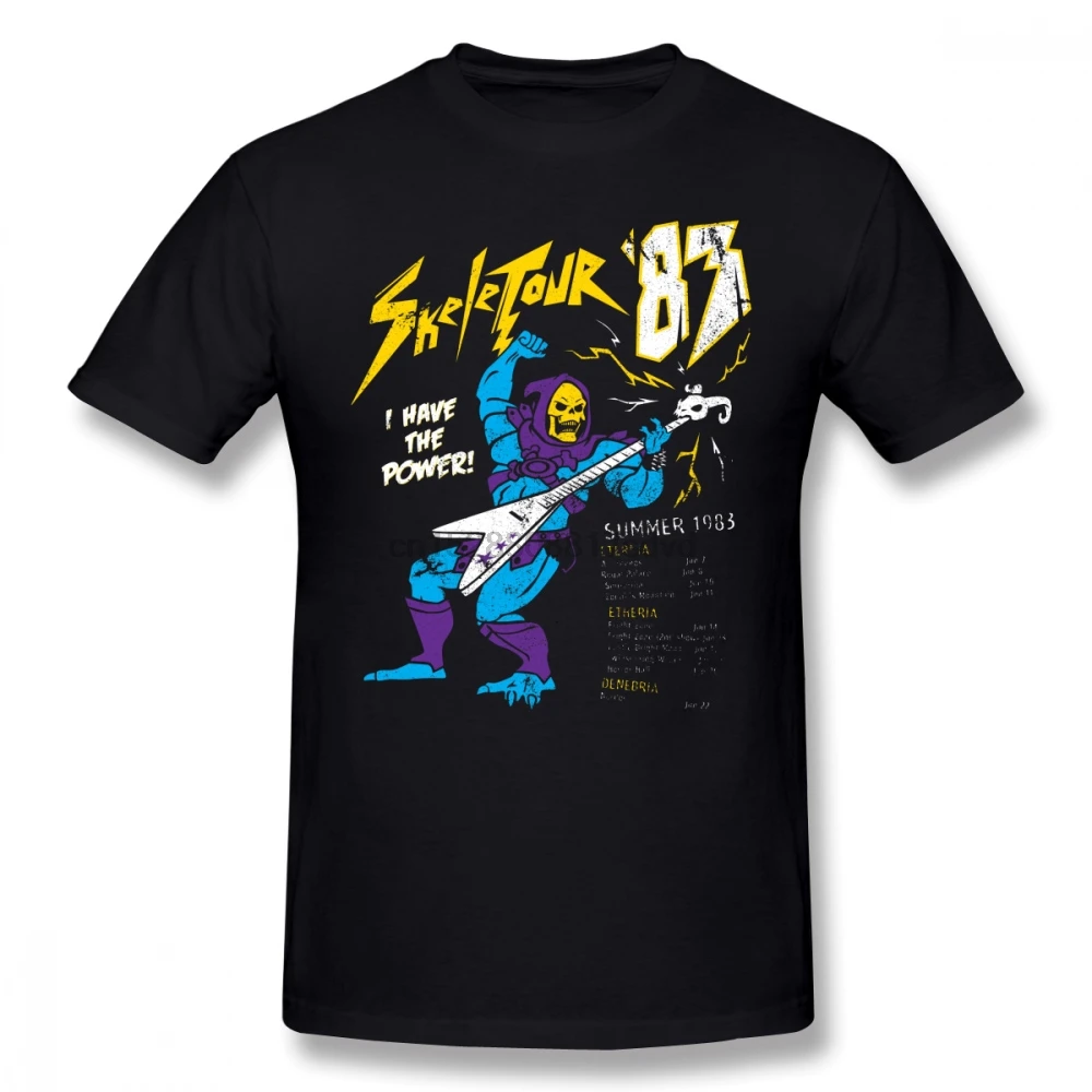 Футболка He Man skelour 83 футболка 6xl с коротким рукавом принтом для мужчин 100 хлопок