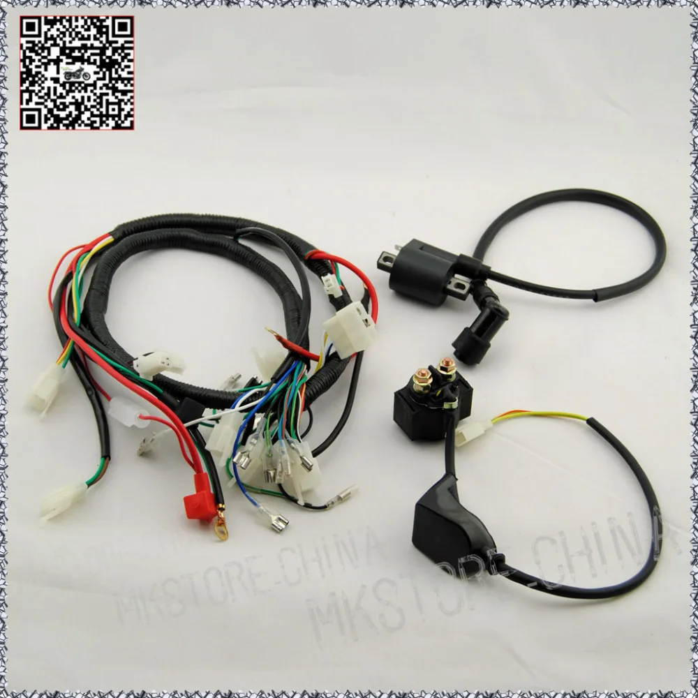 250cccoil With Leadsolenoid Quad Wiring Harness 200 250cc Chinese Rhaliexpress: 07 Ltr 450 Solenoid Wiring