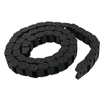 Promotion! Black Plastic Drag Chain Cable Carrier 10 x 15mm for CNC Router Mill