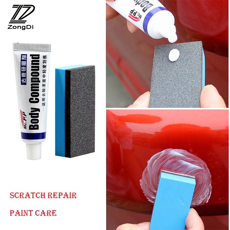 

ZD 1 Set Car Paint Care Scratch Repair Compound Kit Accessorie For Hyundai Tucson 2017 Solaris ix35 i30 Suzuki Swift Mitsubish