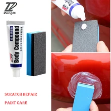 ZD 1 Set Car Paint Care Scratch Repair Compound Kit Accessorie For Hyundai Tucson 2017 Solaris ix35 i30 Suzuki Swift Mitsubish