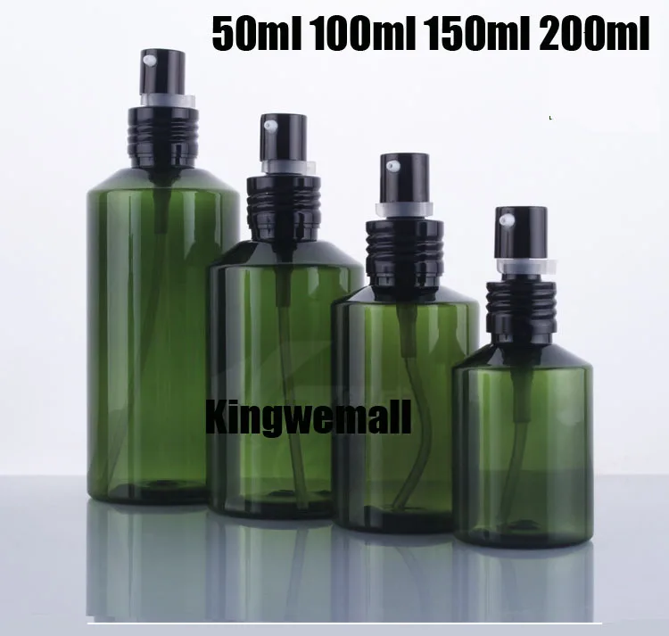 300pcs/lot 50ml Dark Green Pet Lotion Pump Bottle, 50ML Green Lotion