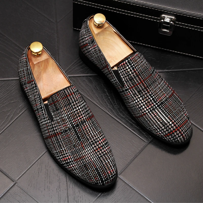 

England style men casual breathable cloth shoes slip-on lazy driving shoe summer loafers zapatillas hombre chaussure sneaker man