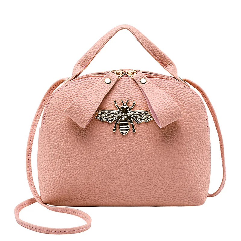 2019 Fashion Women Shoulder bags PU leather Bag luxury handbags women bags bee designer Ladies Messenger Bags bolsa feminina 404 2019 Fashion Women Shoulder bags PU leather Bag luxury handbags women bags bee designer Ladies Messenger Bags bolsa feminina 404
