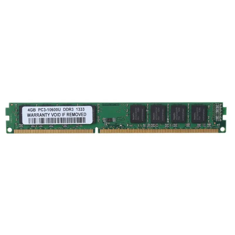 

DDR3 4GB 1333MHz PC3-10600U 10600 240 PIN 2RX8 DIMM RAM Desktop Memory For All