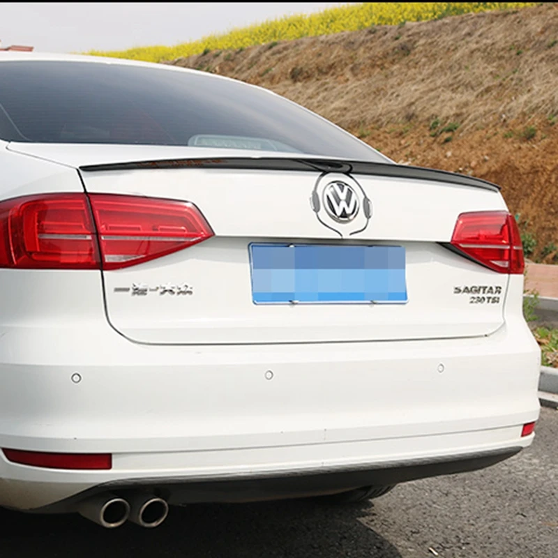 Используется для VW jetta/sagitar спойлер 2012 2018 высокого качества ABS Материал живопись