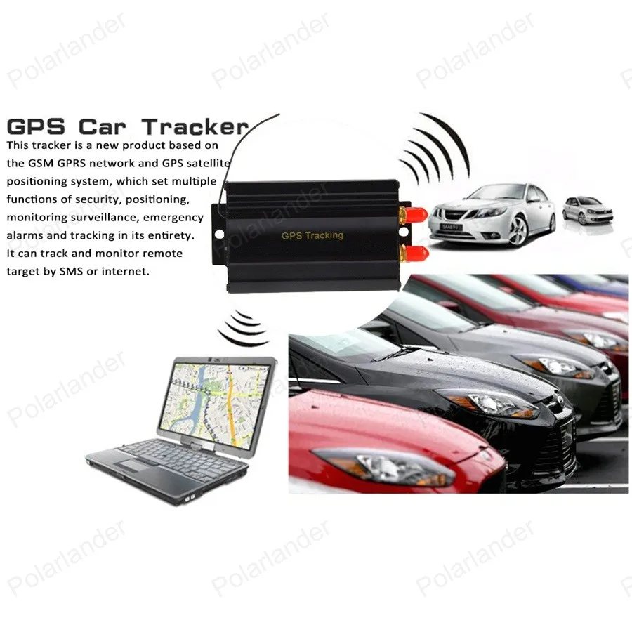 TK103B автомобиля gps система слежения за gps GSM GPRS автомобиля устройство слежения за автомобилем слот для карты SD Пульт дистанционного управления