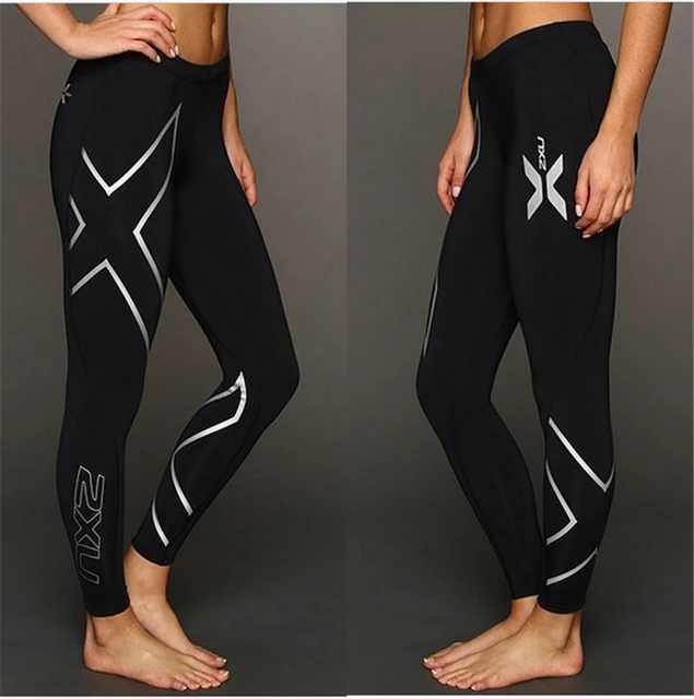 Lily Ja På kanten In Stock 2015 Brand 2XU Womens Compression Tights Patns Cycling Pant High  Elastic Sweat Suitable For Indoor And Outdoor Sports - AliExpress