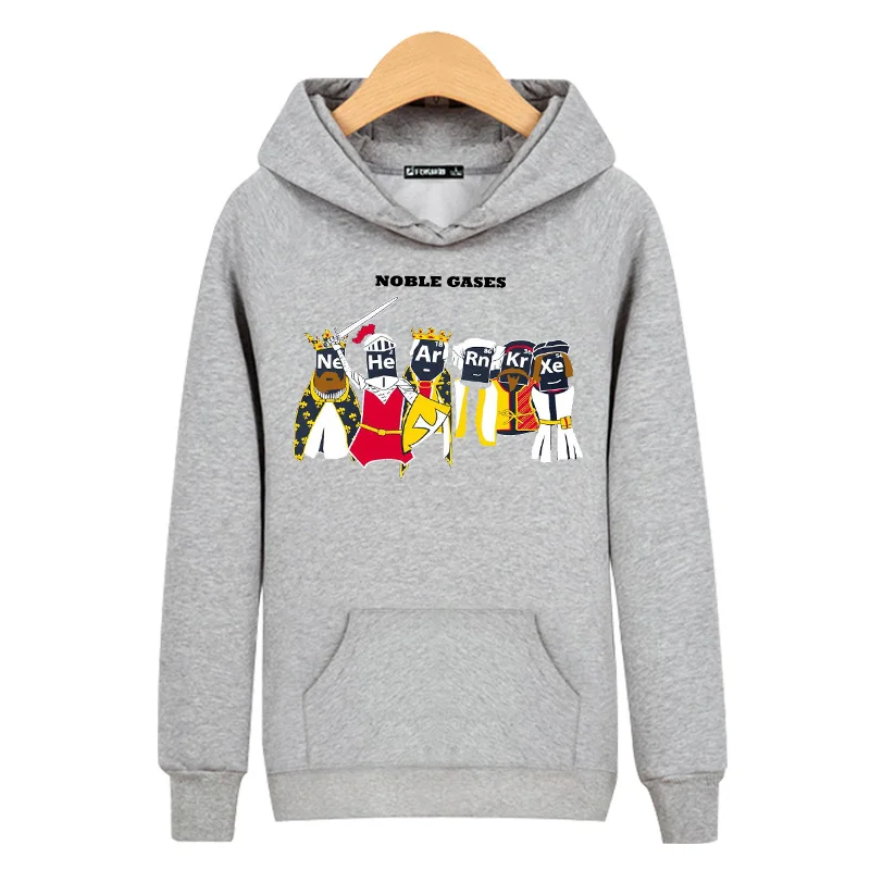 Noble Gases Soldiers 2016 Hoodies Men Hoody Sweatshirts with Mens Hoodies and Sweatshirts Brand for Street Wear
