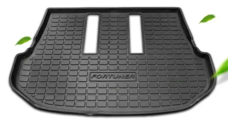 

5D Rear Trunk Tray Liner Cargo Pad Mats 100% Fit For Toyota Fortuner 2016 2017 2018 BY EMS