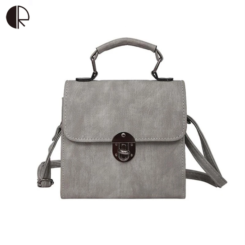 New Female Solid Portable Bags Women PU Leather Bag Woman Shoulder Lady Flap Bolsa Ladies Handbags Vintage BS984 | Багаж и сумки