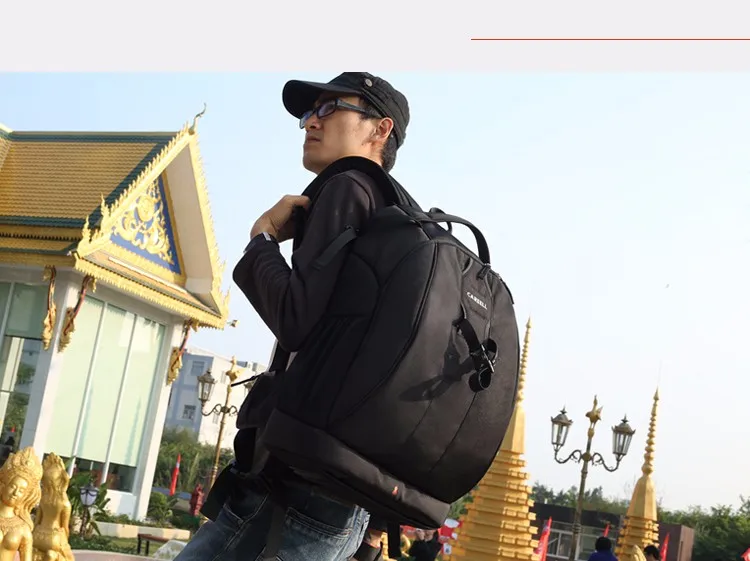 Careell-mochila de câmera c1098, bolsa impermeável com