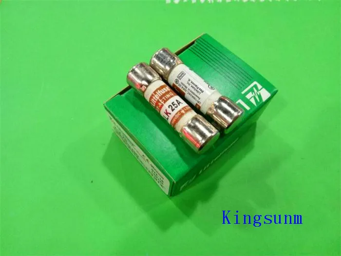 Бесплатная доставка 10 шт. предохранитель KLK 25 10X38 25A Littelfuse 600VAC|fuse 10x38|10x38 fuselittelfuse fuse |