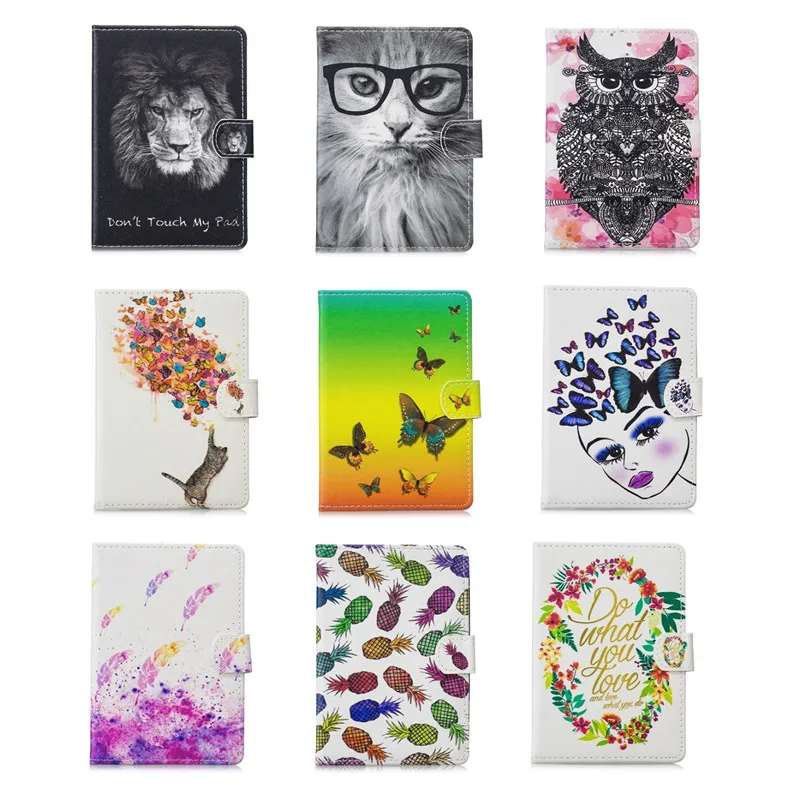 Fashion Cat Cover Case for Amazon Kindle Paperwhite 1 2 3 6" Case for