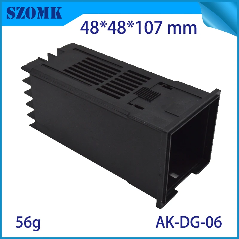 szomk plastic din rail enclosure cabinet PLC plastic box for electronics project instrument case junction box  (3)