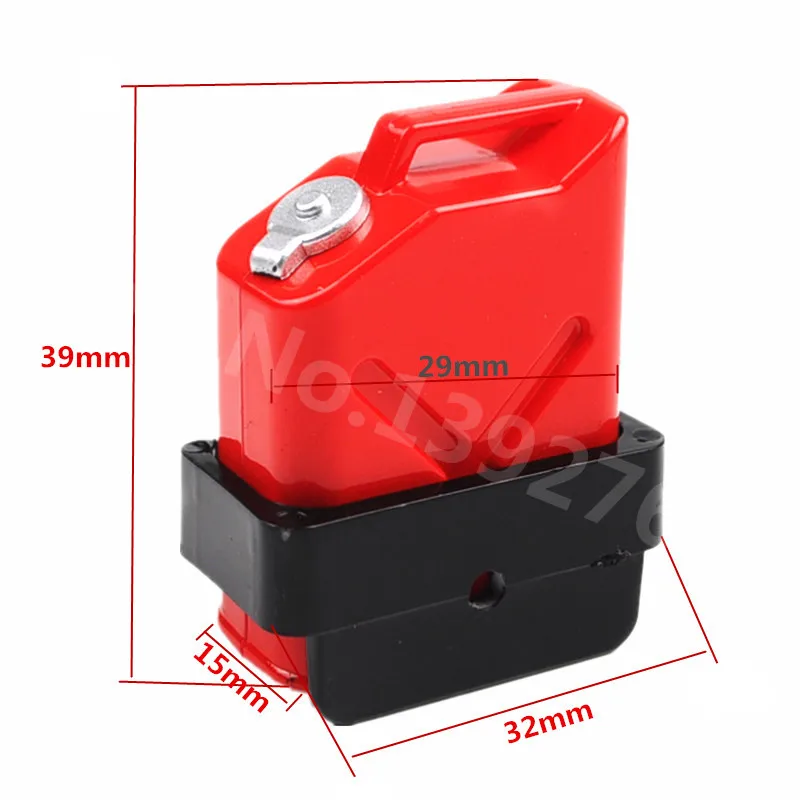 1/10 RC Trucks Fuel Tank Oil Container for RC4WD D90 TRX4 Decoration 