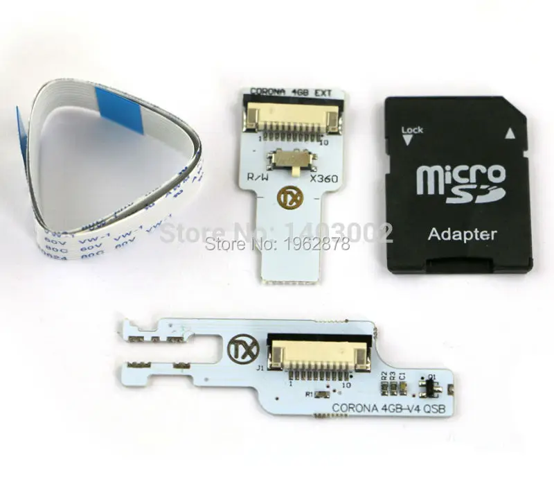 OEM TX CORONA 4GB NAND RW KIT 4G SD для Xbox360 (QSB V4) сделано в Китае|sd|sd sdsd 4gb |