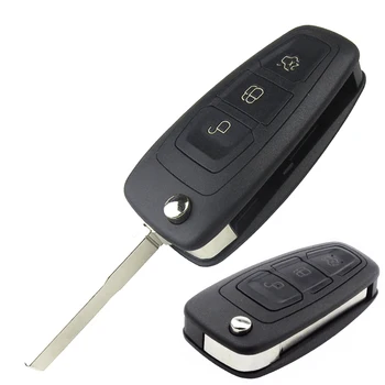 Keyforkess 434MHz 4D63 Chip 5WK49986 sostituzione telecomando portachiavi 3 pulsante per Ford c-max s-max Focus MK3 Grand Mondeo 2010-2018 - KEYECU 434MHz 4D63 Chip 5WK49986 sostituzione telecomando portachiavi 3 pulsante per Ford c max s