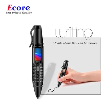 

Mini Pen Mobile Phones 0.96" Tiny Screen GSM Dual SIM Camera Flashlight Bluetooth Dialer Cellphone with Recording pen SERVO K07