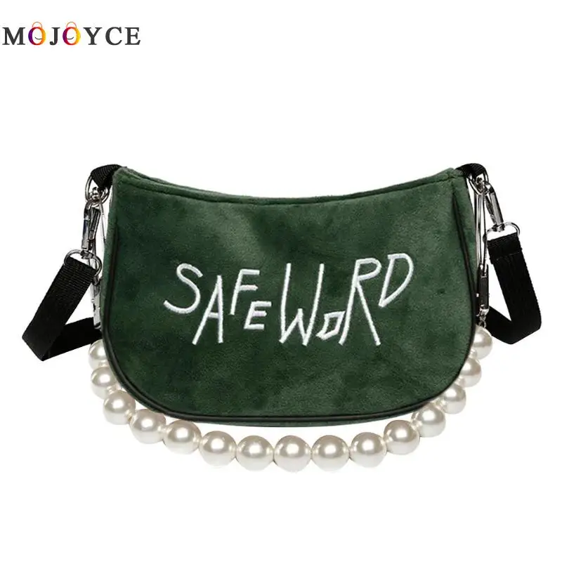 

Elegant Women Shoulder Bags Pearls Beading Top-Handle Bag Mini Crossbody Handhag Bolsa Feminina
