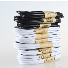top sale black and white Micro USB Data Charging Cable charger cable For Samsung android smartphone Free shipping