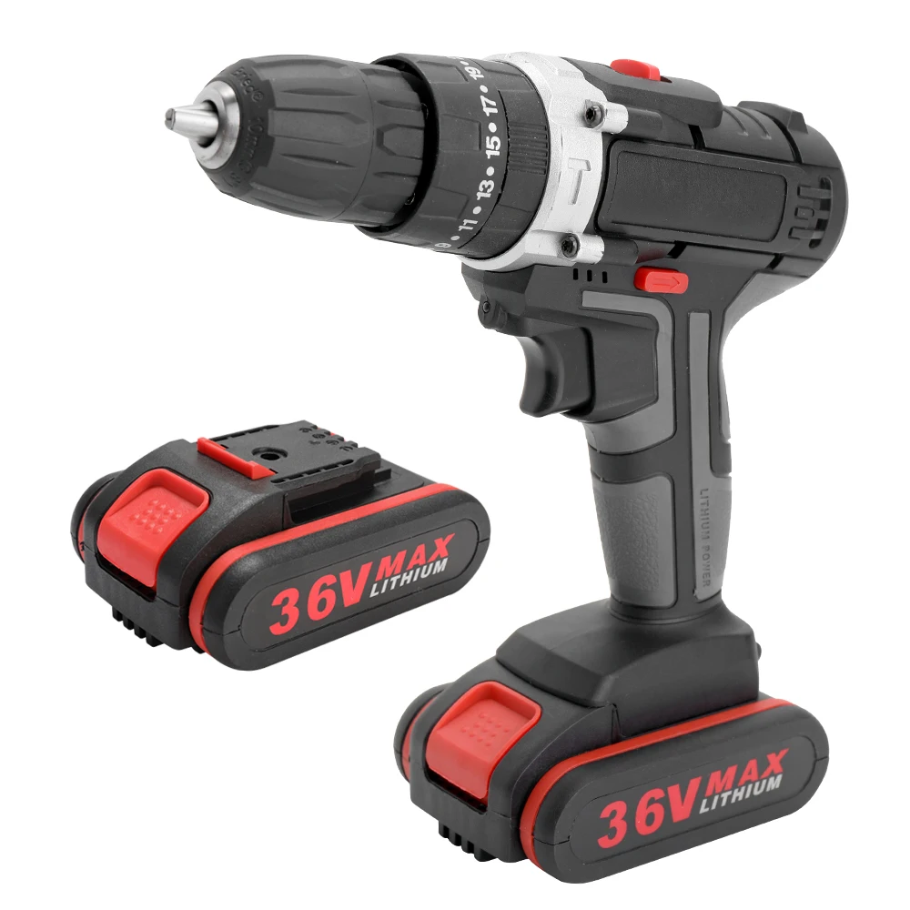 

Electric Hammer Electric Drill Dual-use Models Lithium Drill Hand Drill Screwdriver Tool High-power Rechargeable Power Tools