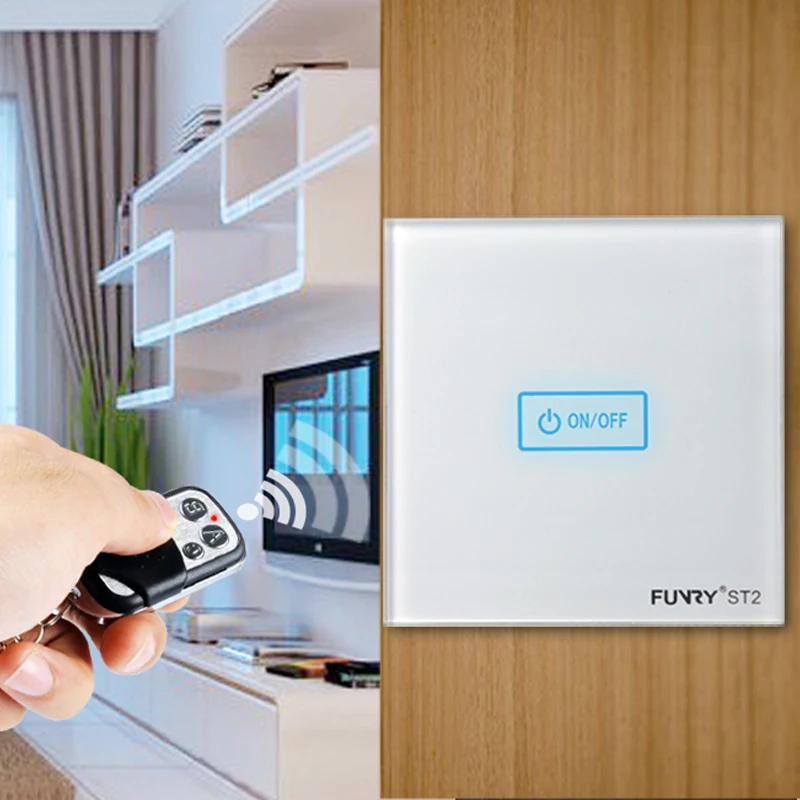 Original-Funry-ST2-1Gang-Wall-Switch-Capacitive-Touch-Switch-Luxury-Tempered-Glass-Surface-Waterproof-Fireproof-Remote (2)