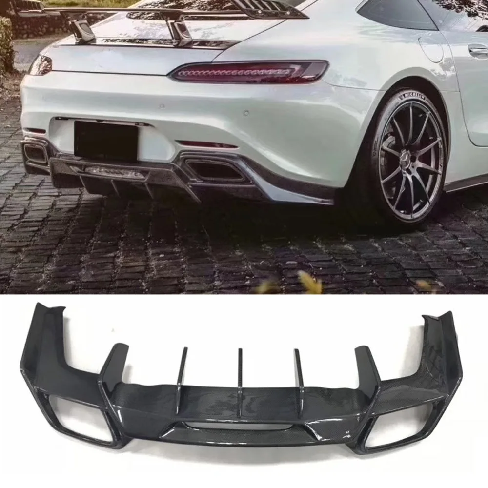 GT GTS спойлер из углеродного волокна для Mercedes Benz AMG 15-up | Автомобили и мотоциклы