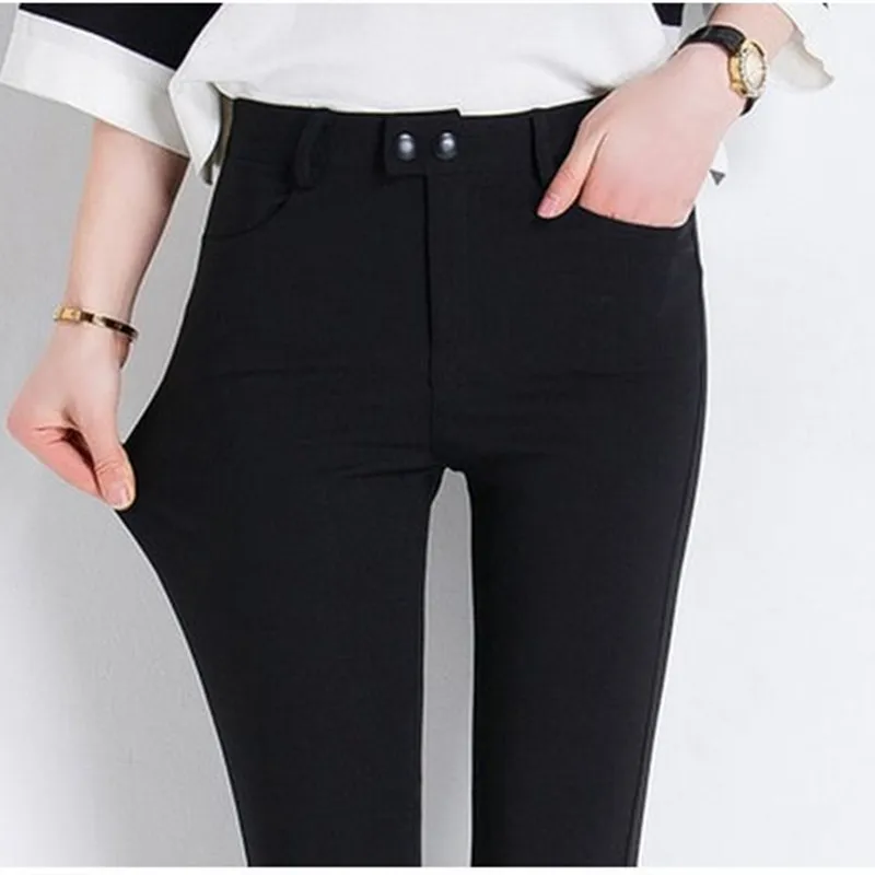 Buy HziriP 6 Colors All Match Women Pants High Quality Slim Stretch Pencil