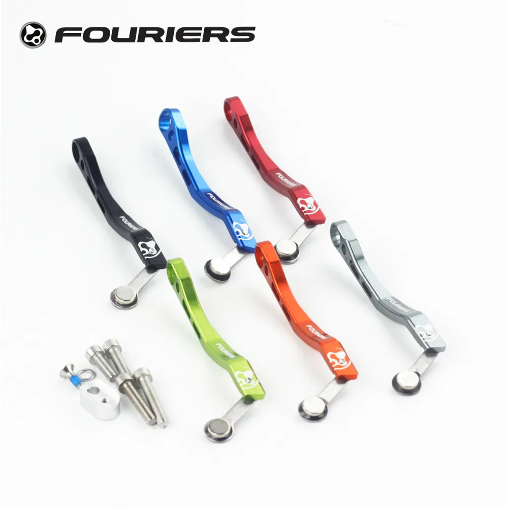 

Fouriers Road Bike Chain Catcher Chain Guide Drop Keeper Racing Bicycle Chainguide with Magnet for SRM powermeter