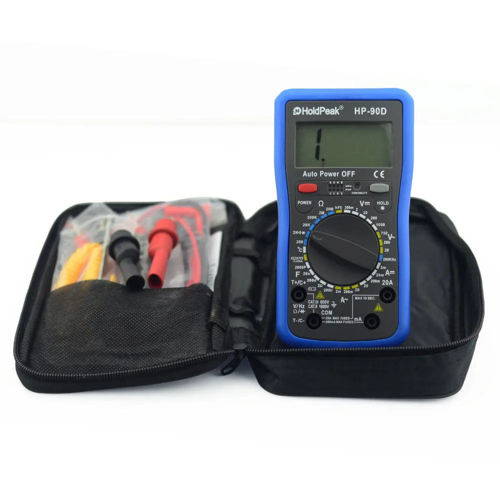 Holdpeak Multimeter Digital  Professional Digital Multimeter Meter Multimetro Digital Temperature frequency capacitance Tester   (7)