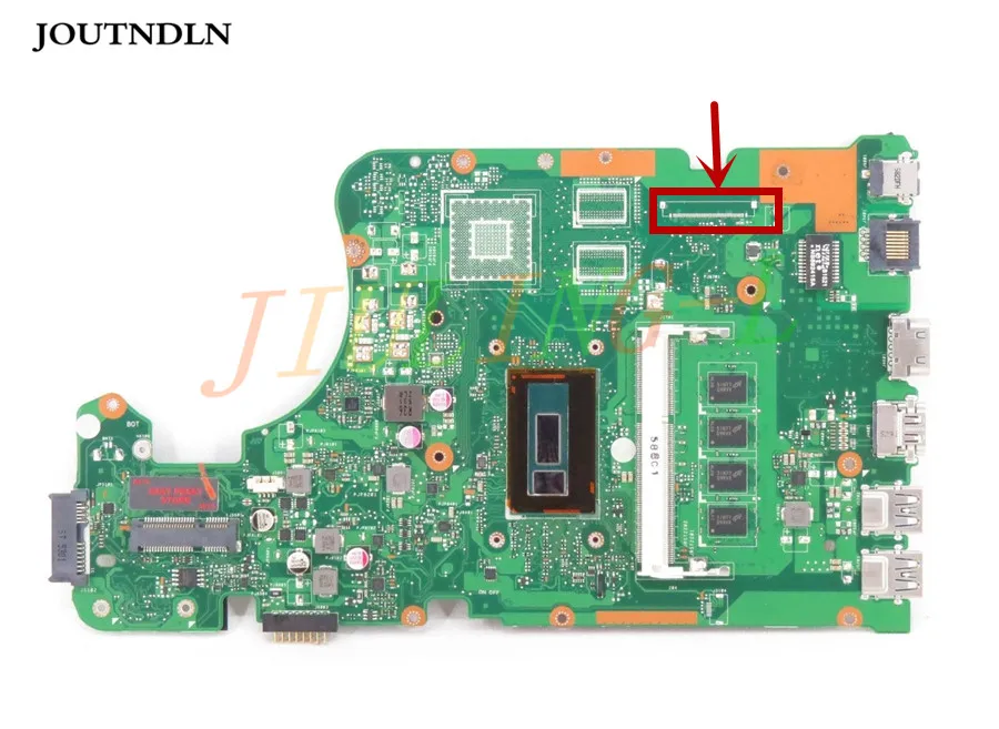 Joutndln для ASUS X555LD X555LP VM590L R556L W519L R557L Материнская плата ноутбука I5-5200U Процессор 60NB0650-MB7720 DDR3