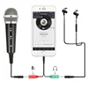 Lefon – Microphone d'enregistrement à condensateur, pour téléphone portable, pour ordinateur, Pc, karaoké, support de micro pour Android, prise 3.5mm ► Photo 2/6