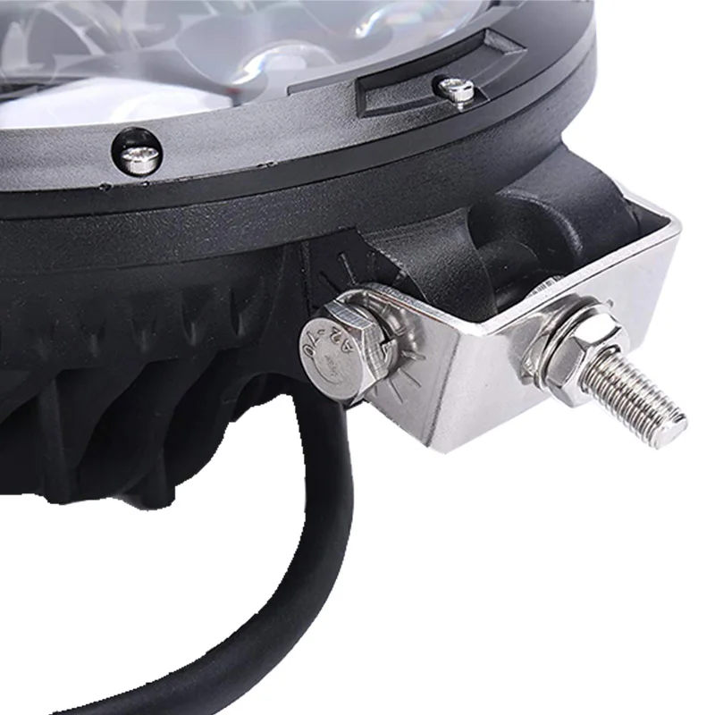 WZJOO7inch 105W светодиодные фары дальнего ближнего света рабочий свет с DRL парковки для