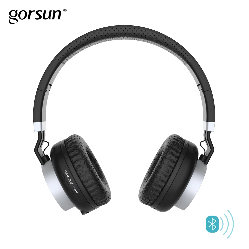 Bluetooth беспроводные наушники Gorsun E89 на ухо Легкие стерео спортивные складные наушники Встроенный микрофон для Iphone Xiaomi