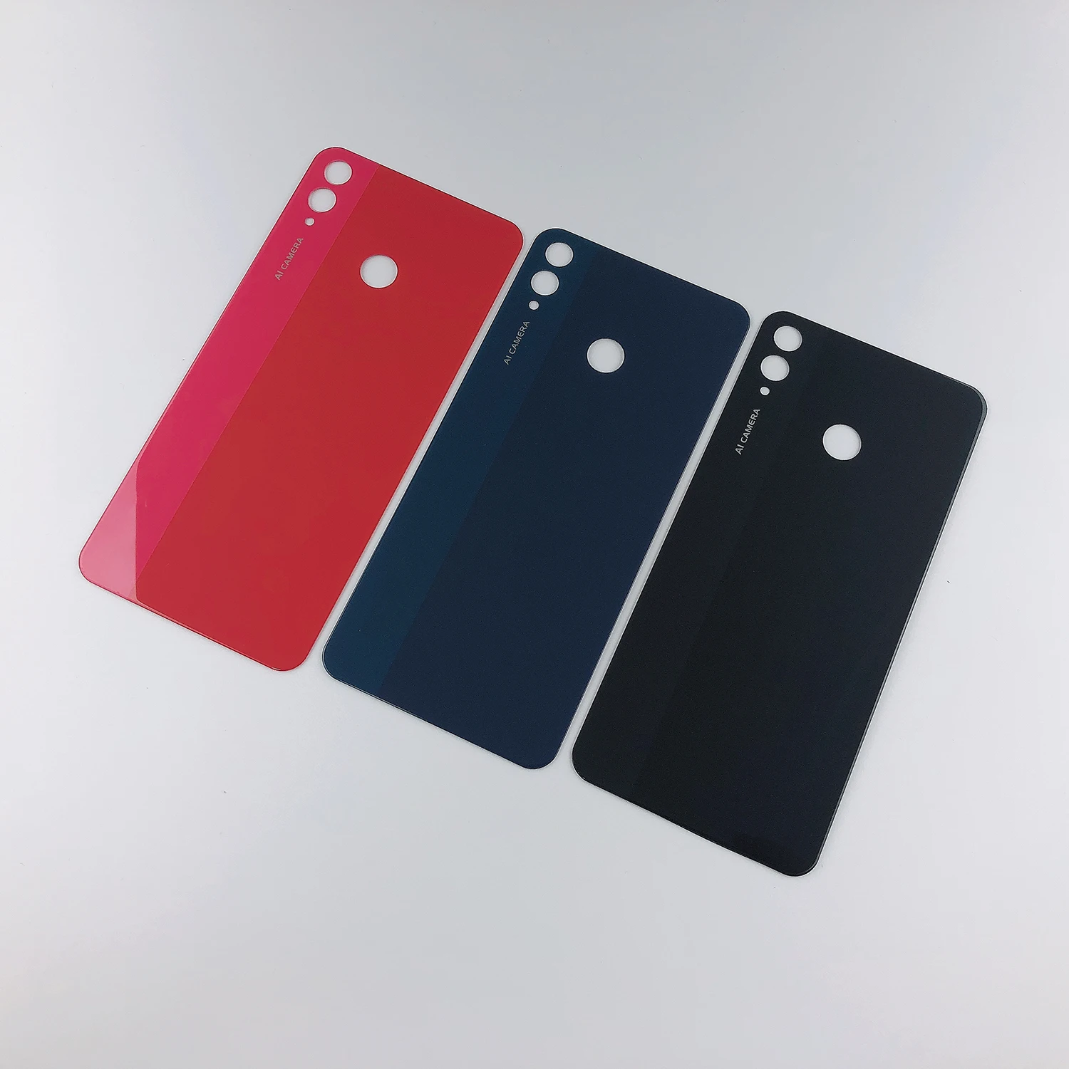 Для Huwei Honor 8X8 X корпус стеклянный аккумулятор задняя крышка + наклейка|Корпусы и