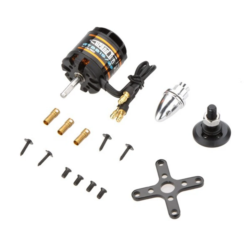 

EMAX GT2215-09 1180KV Black Metal Outrunner Brushless Motor For RC Models Quadrocopter